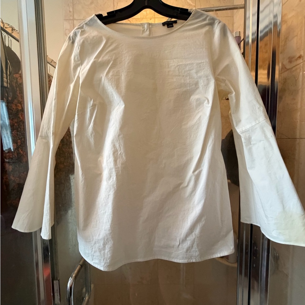 Ann Taylor Cream Blouse